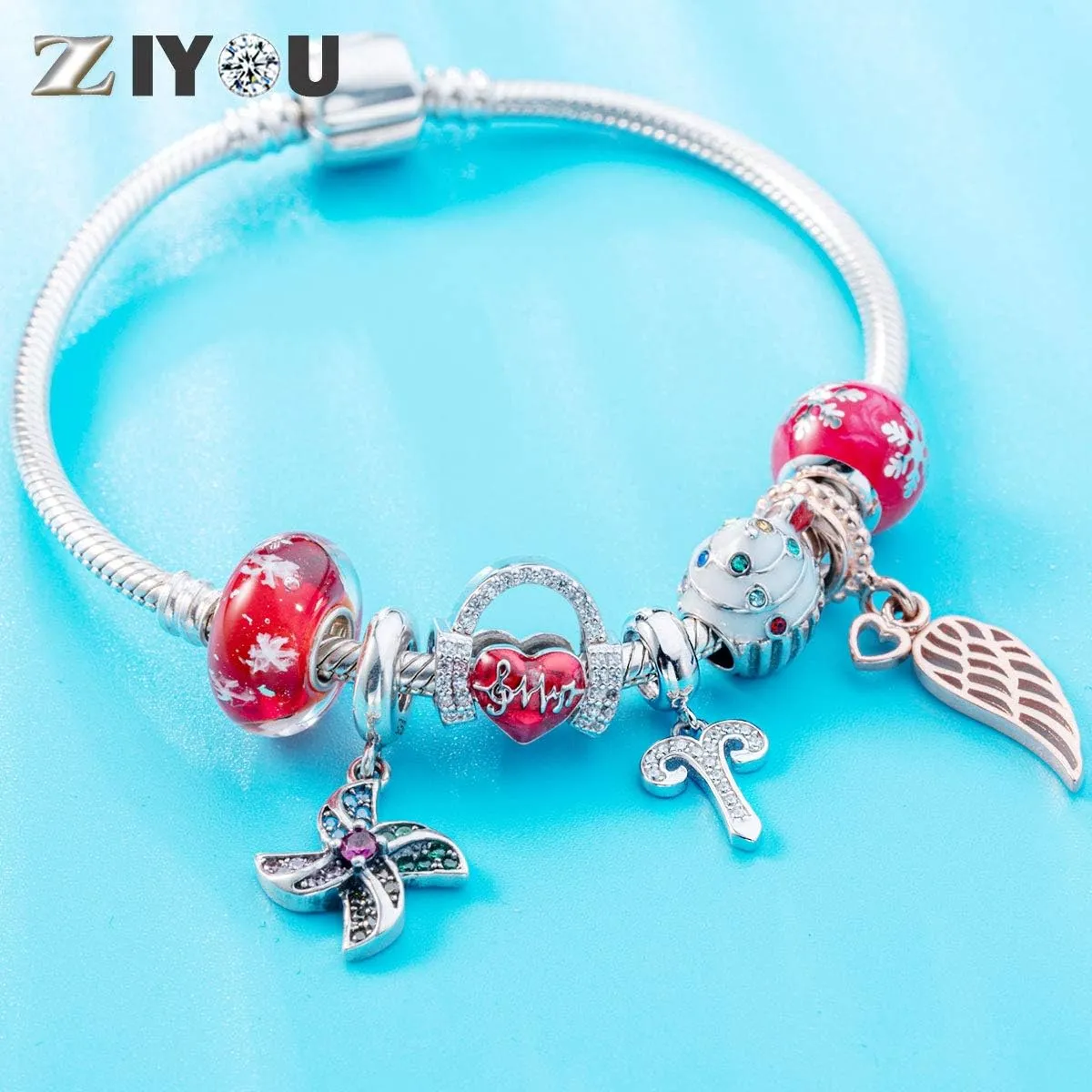 12 Zodiac Sign Charms for Charm Bracelets - 925 Sterling Silver Constellation/Horoscope Pendants