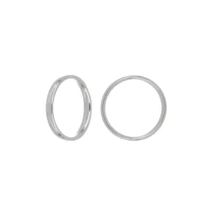 18K White Gold Band Ring 3Mm Thick