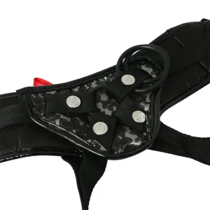 203312 - Platinum Lace Corset Strap-On