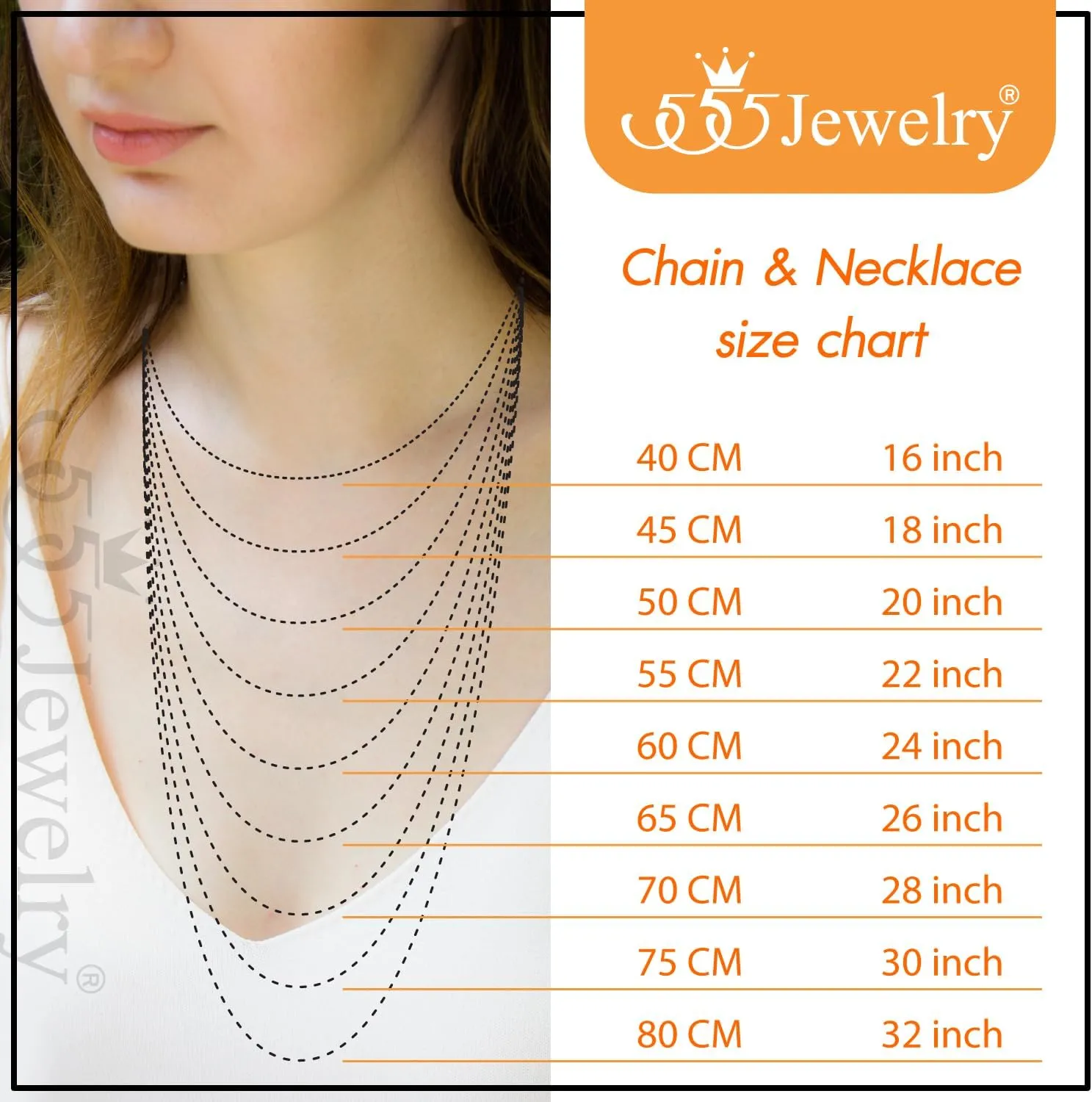 555Jewelry Stainless Steel Hypoallergenic Twisted Singapore Rope Chain Necklace