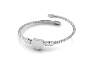 925 Sterling Silver Expandable Twisted Love Baby Bracelet Bangle - Elegant Bangle Bracelet for Toddler - 6 Inch Baby Bracelet With Beautiful Gift Box - Anti-tarnishing Silver Bangle Bracelet