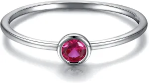 925 Sterling Silver Mother Birthstone Stackable Rings Set Mom Ring with Birthstone Family Ring Mother's Day Jewelry Gifts for Wife Mama