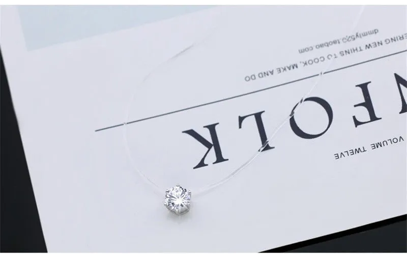 AAA Zircon Pendant Necklace
