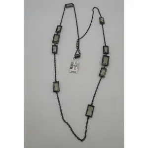 Alfani Crystal Station Necklace, 42   2 Extender