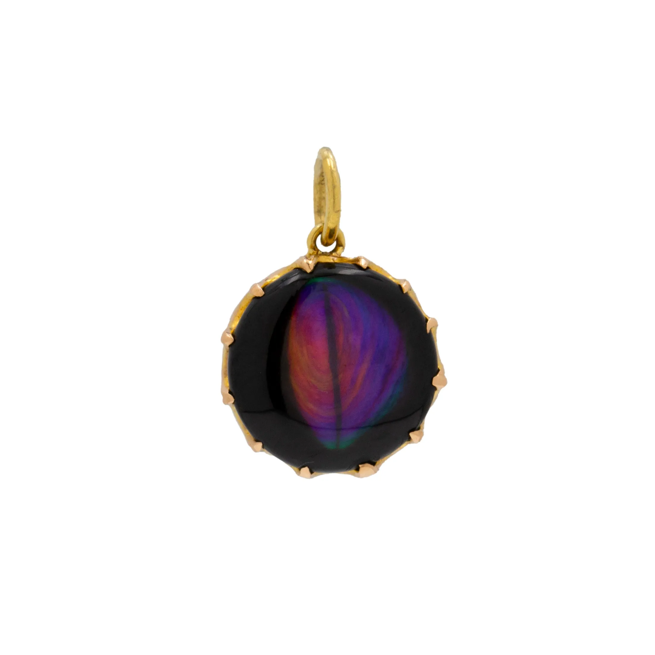 Antique 15ct Gold Mother of Pearl Charm