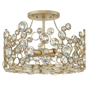 Anya Four-Light Semi-Flush Mount Ceiling Light