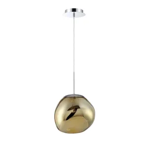 Bankwell 1-Light Pendant in Gold