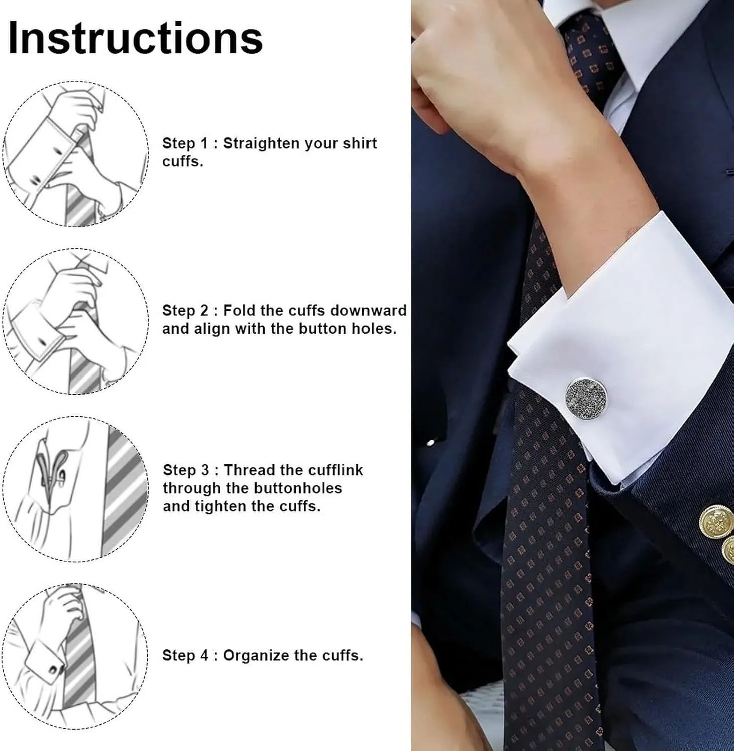 Beige Leopard Print Skyline Shirt Cufflinks for Men Japanese Traditional Chinese Cuff Links Mens Traditional Oriental Cufflinks Chic Cuff Links Executive Groom Father Wedding Gift