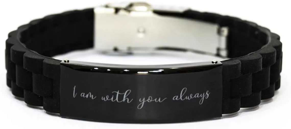Best Friend for BFF Gifts - Best Friend Bracelet Gifts for Friends - Friendship Bracelets Inspire Mantra Message Engraved