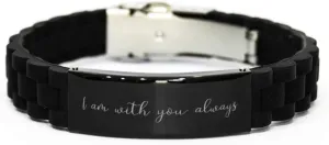 Best Friend for BFF Gifts - Best Friend Bracelet Gifts for Friends - Friendship Bracelets Inspire Mantra Message Engraved