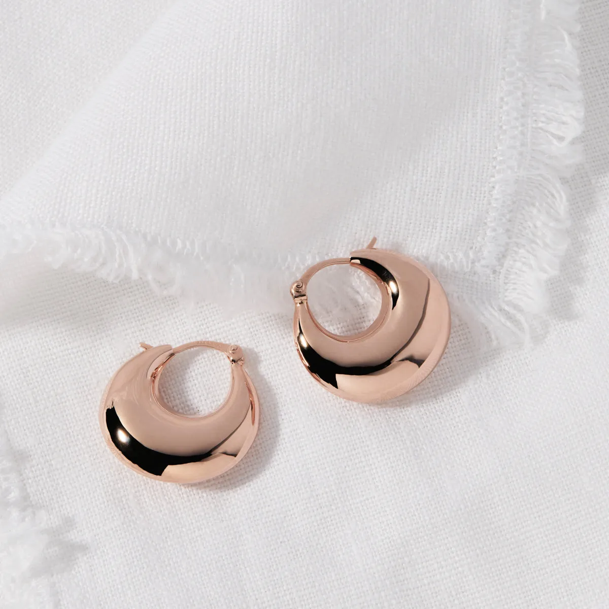 Billow Hoop Earring