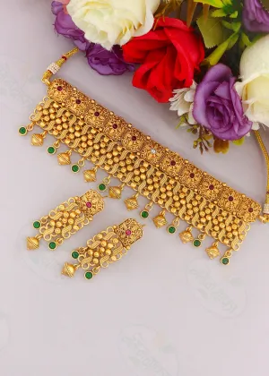 BLISSFUL RAJWADI NECKLACE