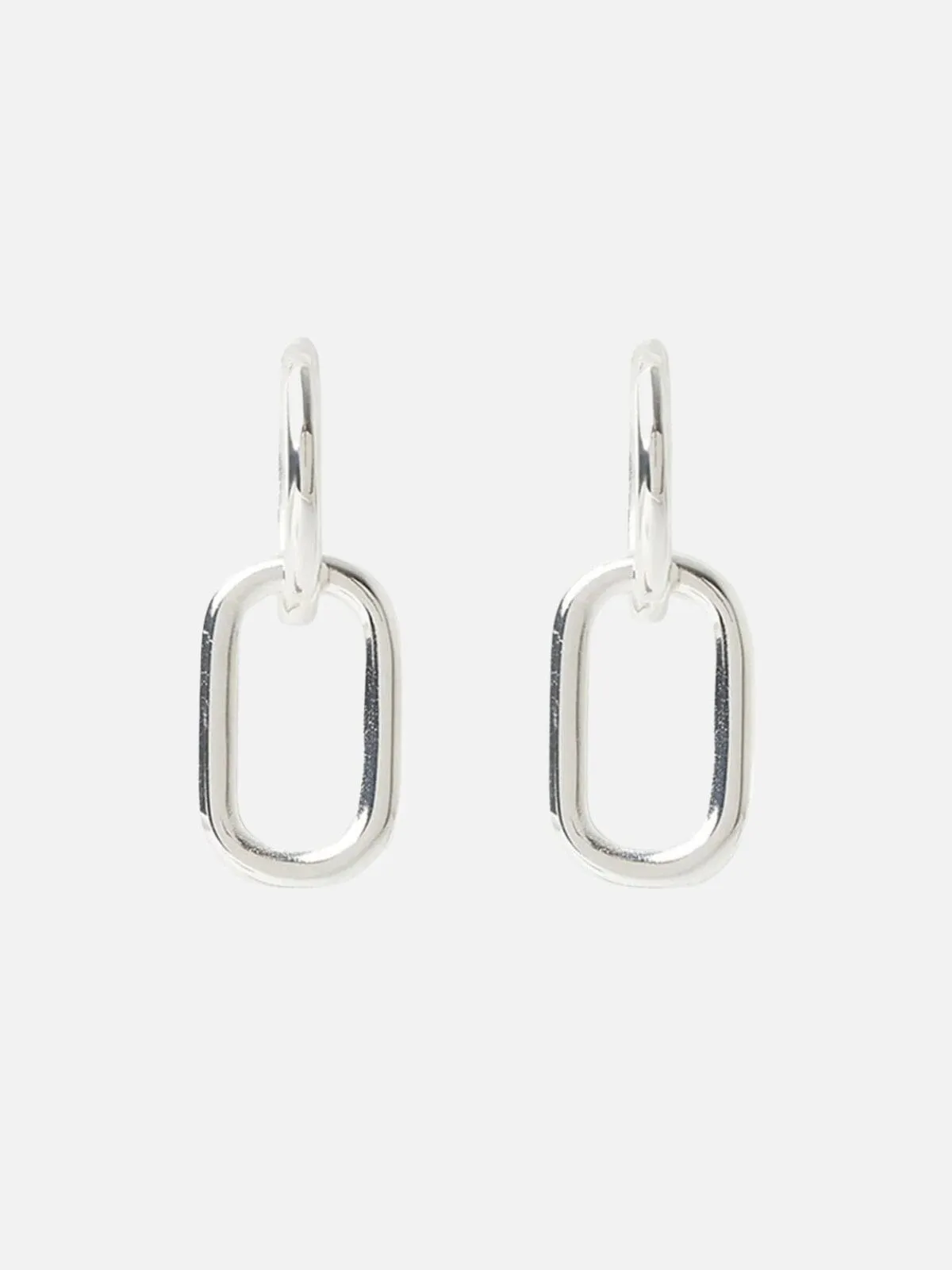 Boaz Earrings - Silver