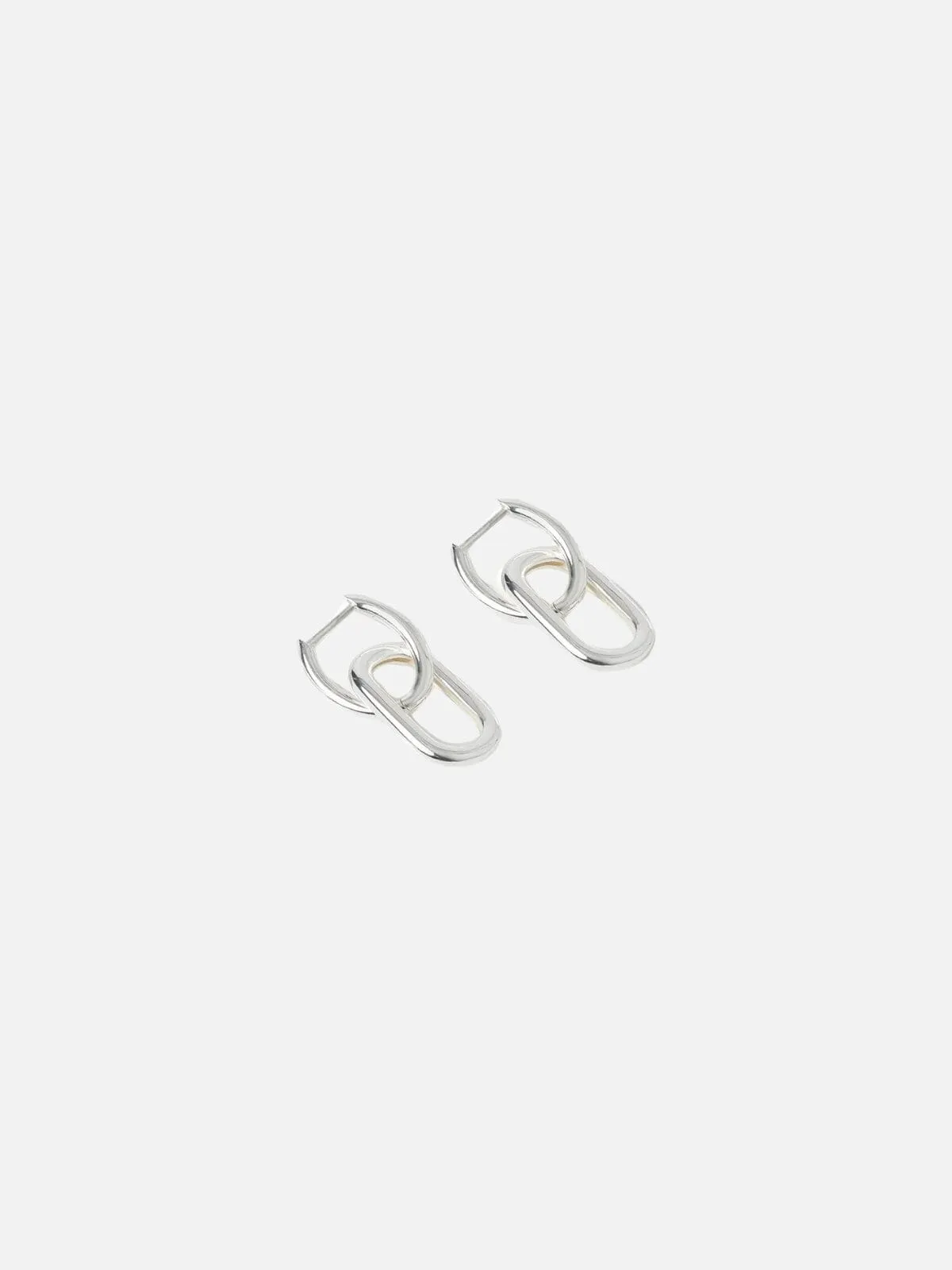 Boaz Earrings - Silver
