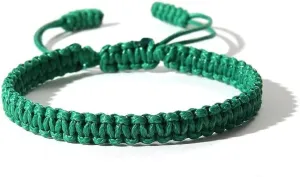 Boho Surfer Bracelets Handmade Knitted String Rope Braided Adjustable Summer Friendship Yoga Kabbalah Protection Lucky Friendship Bracelets For Couple Women Men Waterproof Beach Jewelry