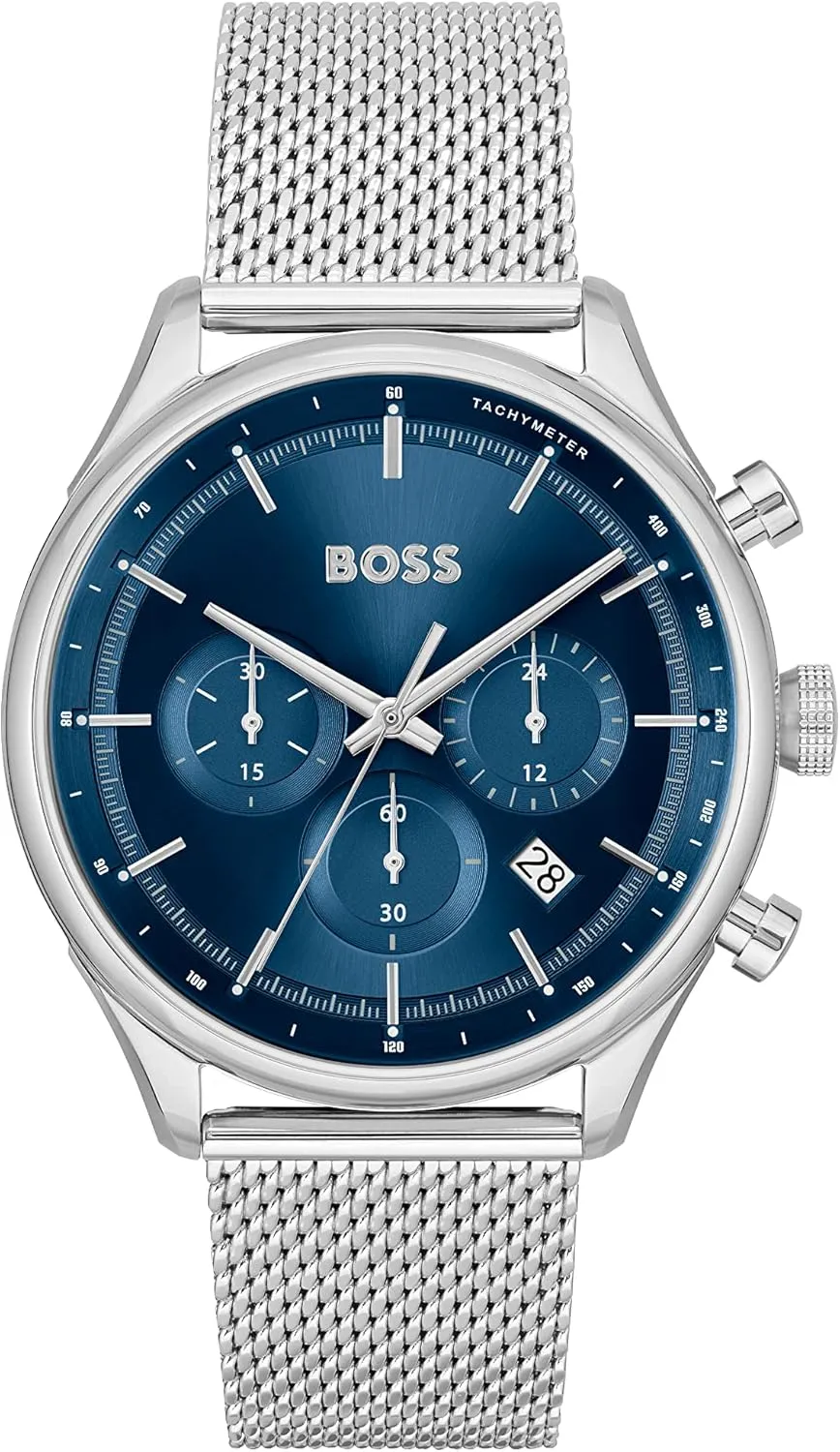 BOSS Cloud Men's Quartz Chronograph Watch - Innovative - Water Resistant - Date Function