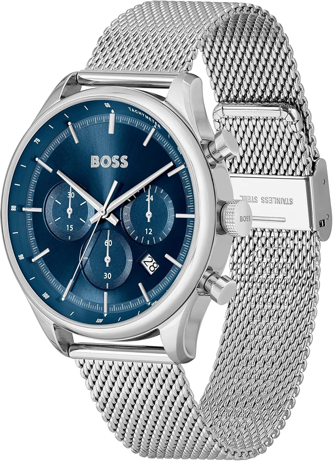 BOSS Cloud Men's Quartz Chronograph Watch - Innovative - Water Resistant - Date Function