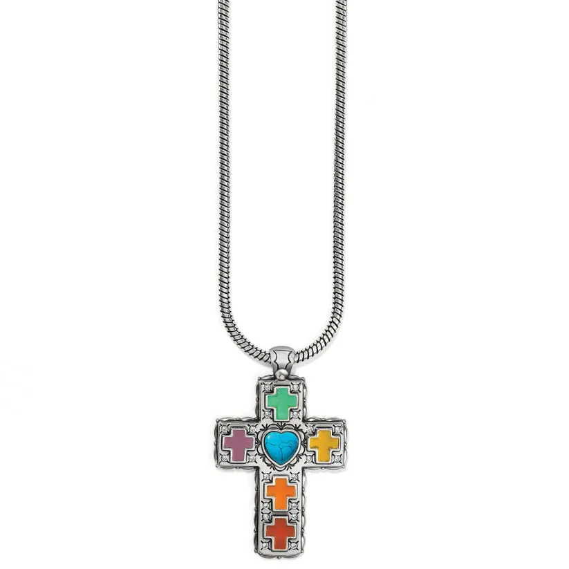 Brighton Women's Loretto Cross Necklace