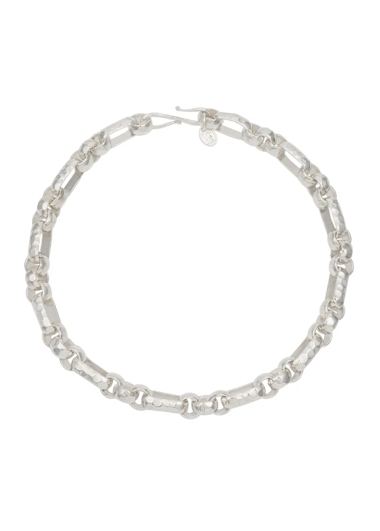 Chain I Necklace in Silver