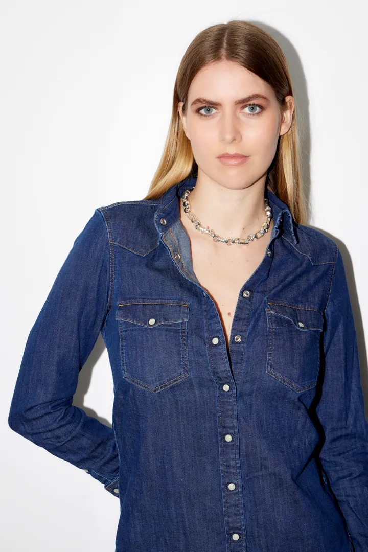 Chain I Necklace in Silver