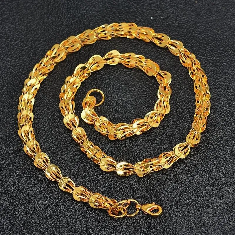 Chain Necklace Yellow Gold 45cm