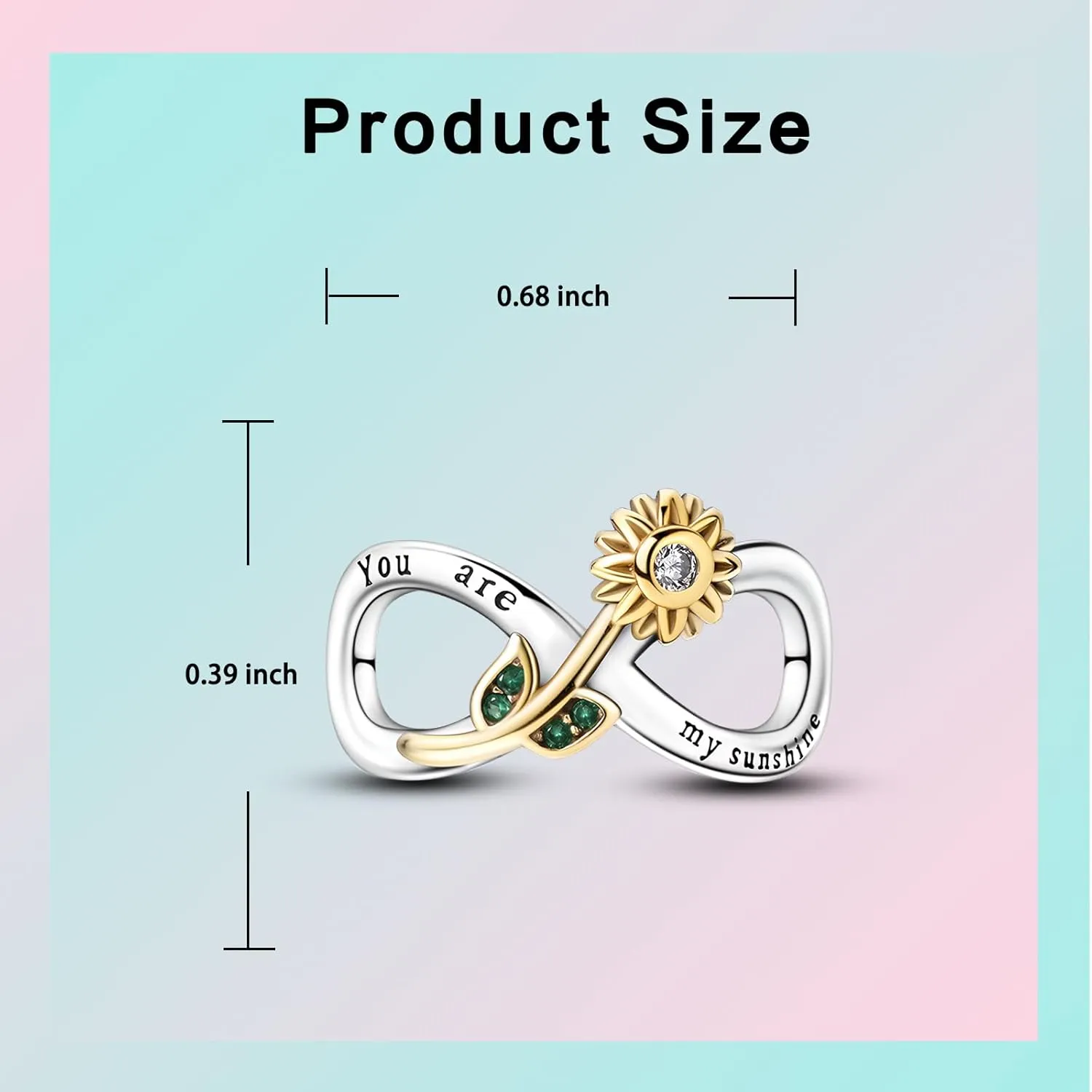 Charms for Bracelets & Necklace 925 Sterling Silver Charms Elephant Happy Birthday Charm Fit for Valentine's Day Mother's Day Jewelry Gift for Women