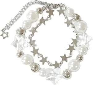 COLORFUL BLING Y2k Bracelets Grunge Star Accessories Y2k Aesthetic Bracelet for Women Punk Jewelry Gift