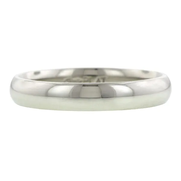 Comfort Fit Wedding Band Ring, 4mm Platinum