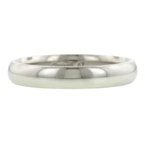 Comfort Fit Wedding Band Ring, 4mm Platinum