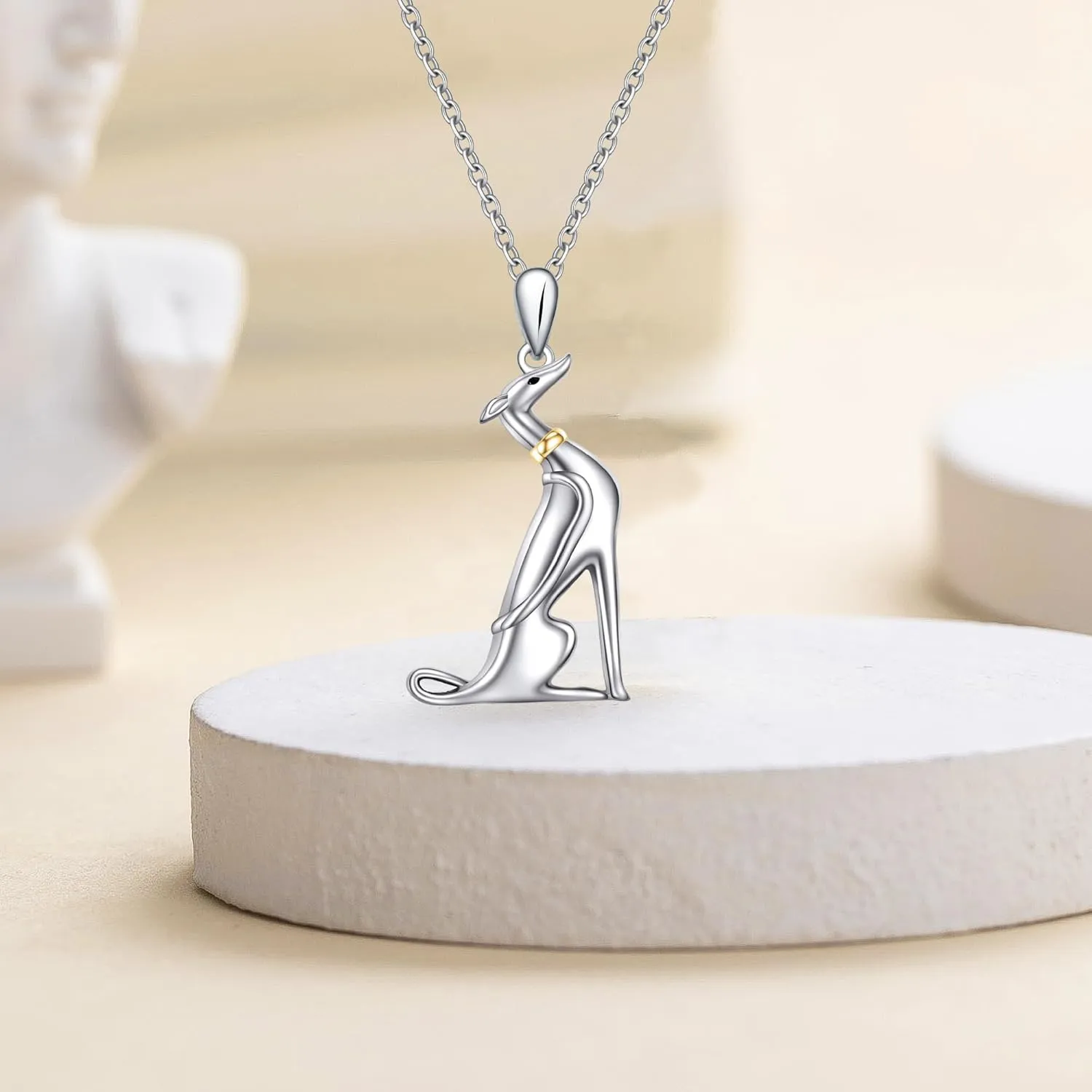 Corgi/Dachshund/Yorkie Necklace 925 Sterling Silver Gifts for Corgi Lovers Gifts for Women Cute Dog Necklace Jewelry