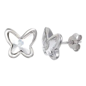 Crystal Glowing Butterfly Earrings