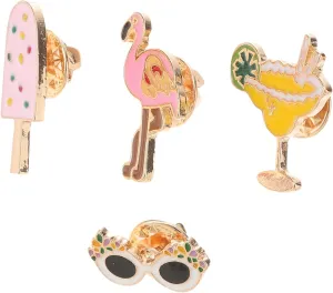 Cute Flamingo Brooch Pin Lapel Brooch Accessory for Women Girls Prom Wedding Party