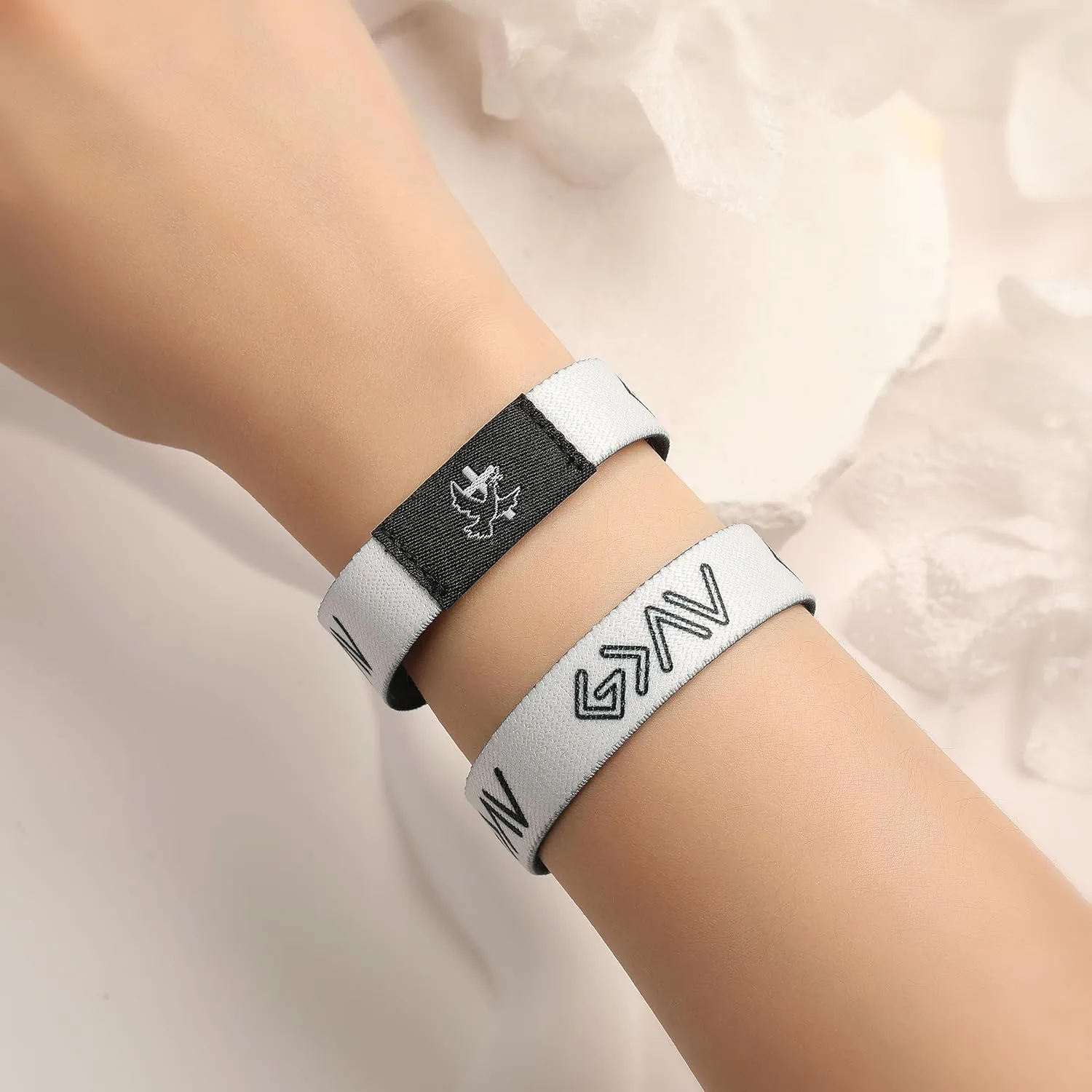 Daily Bible Verse Bracelets with NFC Christian Scripture Bracelet Jesus Faith Wristbands Religious Daily Devotional Inspirational Gifts for Men Women