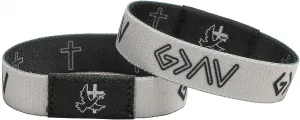 Daily Bible Verse Bracelets with NFC Christian Scripture Bracelet Jesus Faith Wristbands Religious Daily Devotional Inspirational Gifts for Men Women