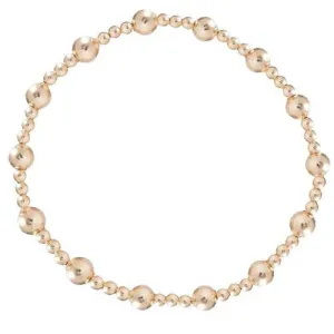 Enewton - Classic Sincerity Pattern 5mm Bead Bracelet - Gold