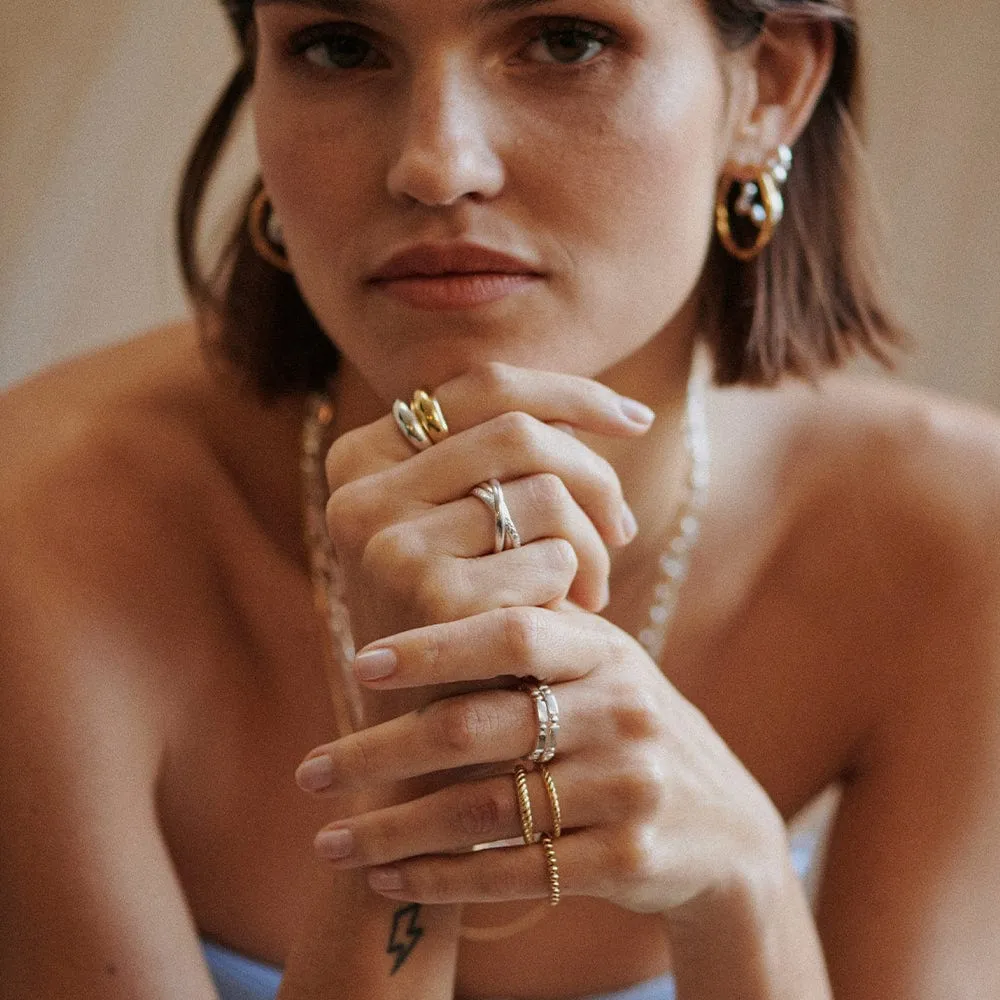Estée Lalonde Trinity Ring Sterling Silver