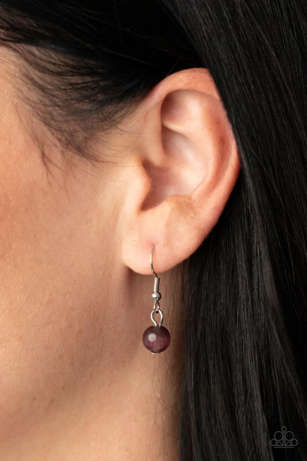 Ethereal Escape - Purple Necklace - Paparazzi Accessories