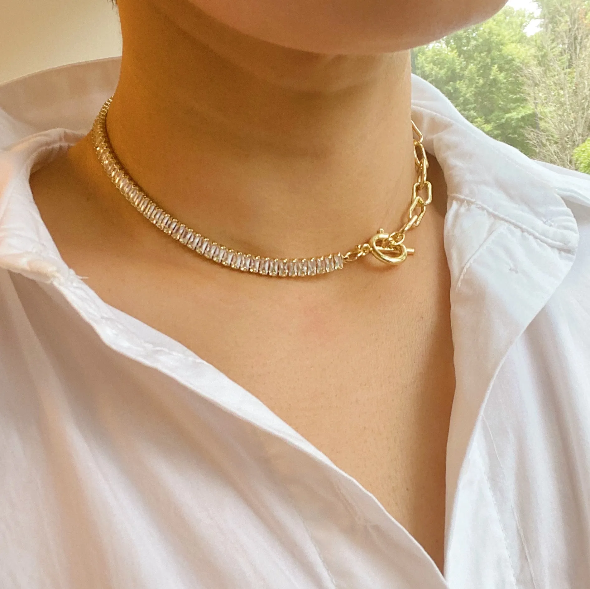 Glam & Chain Necklace