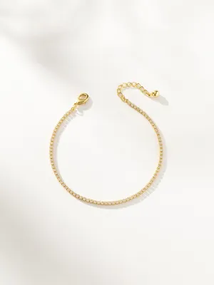 Glam Tennis Bracelet