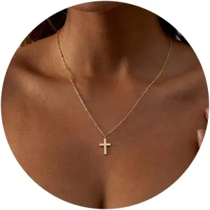 Gold Layered Necklace for Women - Non Tarnish Zircon Bead Rosary