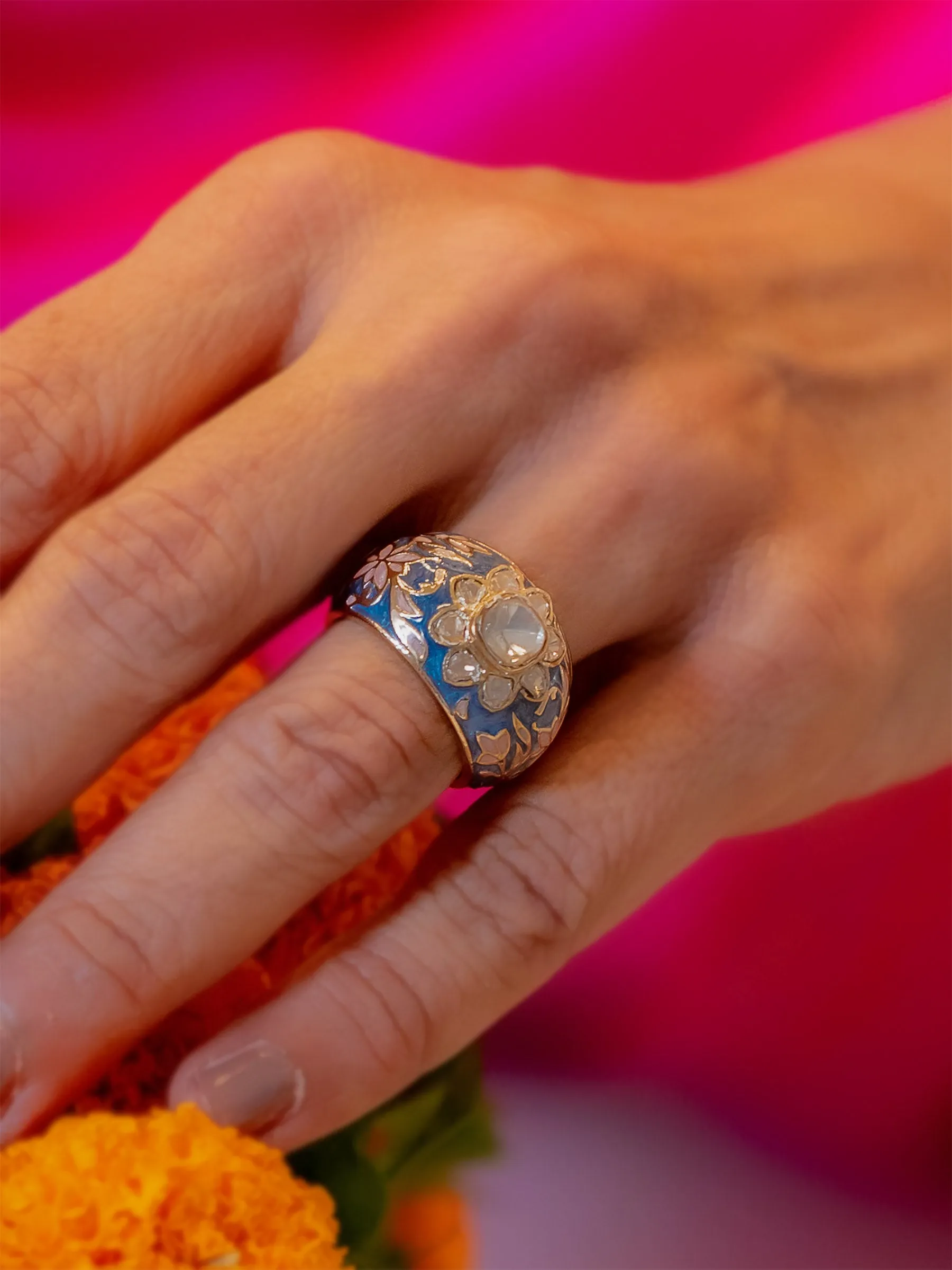 Gold Plated Contemporary Ring - CC-RNG1