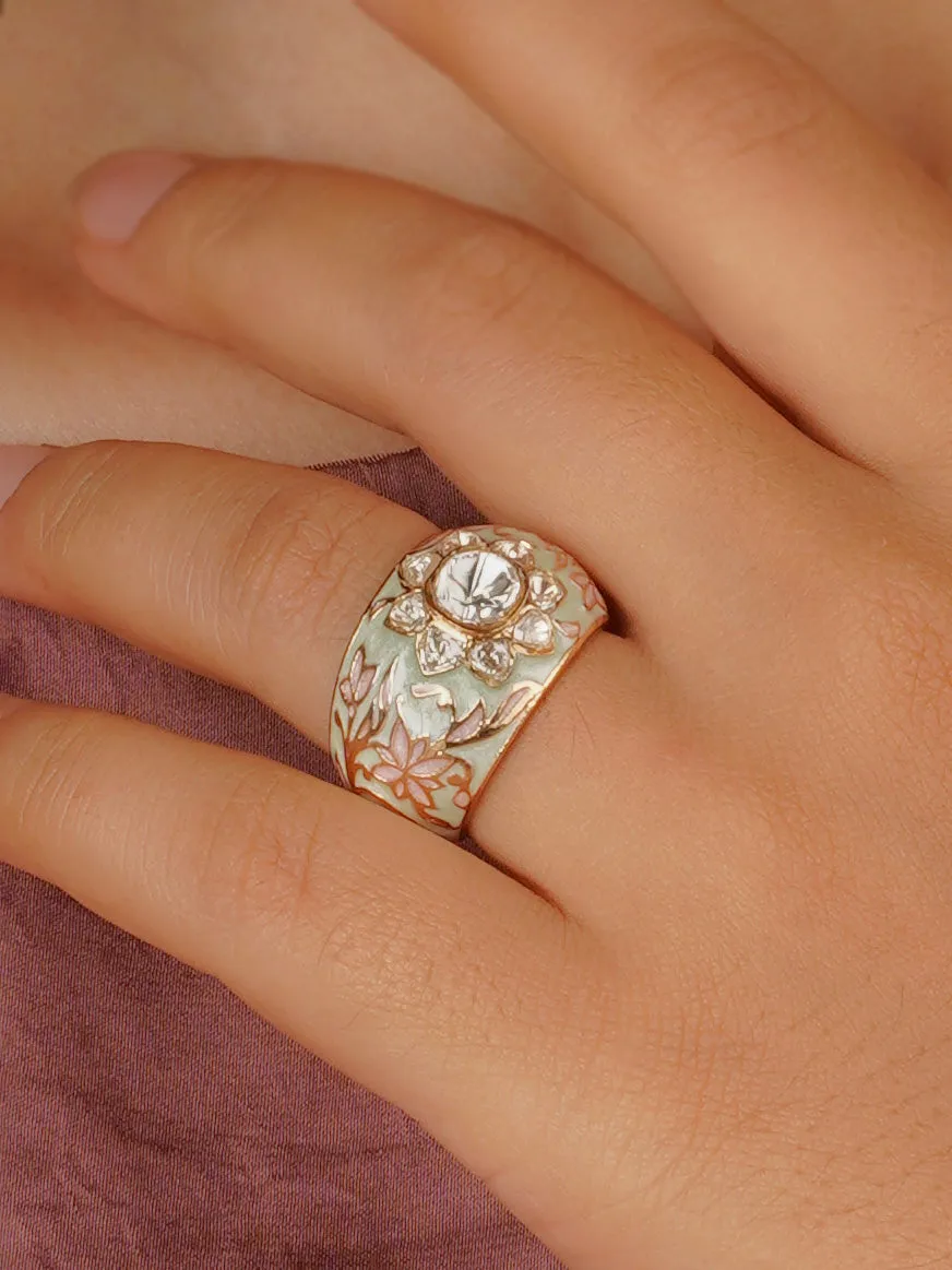 Gold Plated Contemporary Ring - CC-RNG1