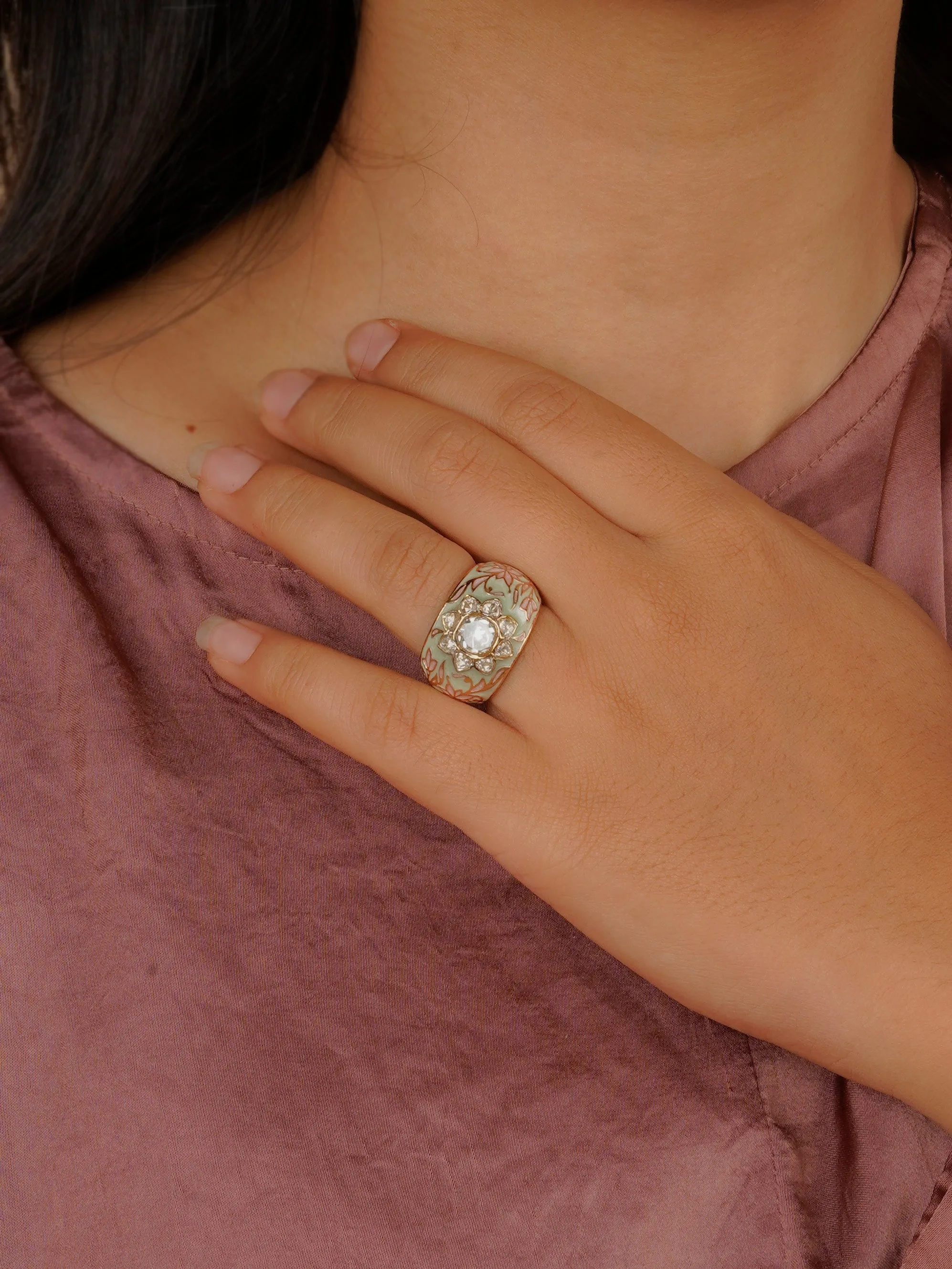 Gold Plated Contemporary Ring - CC-RNG1