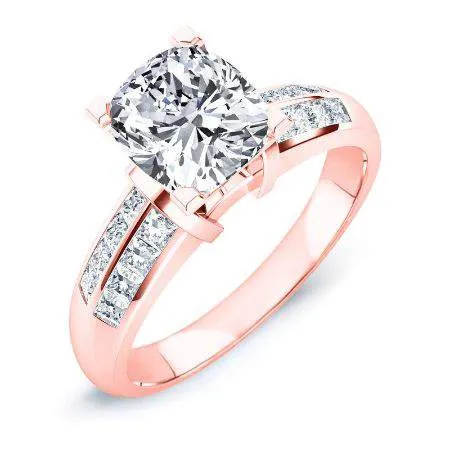 Heather - Cushion Moissanite Engagement Ring