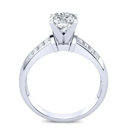 Heather - Cushion Moissanite Engagement Ring
