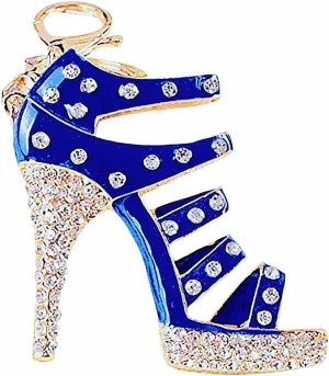 High-Heeled Shoe Keychain Creative Fashion Refinement Lady Gift Shoes Keyring Key Chain Ring Keyfob