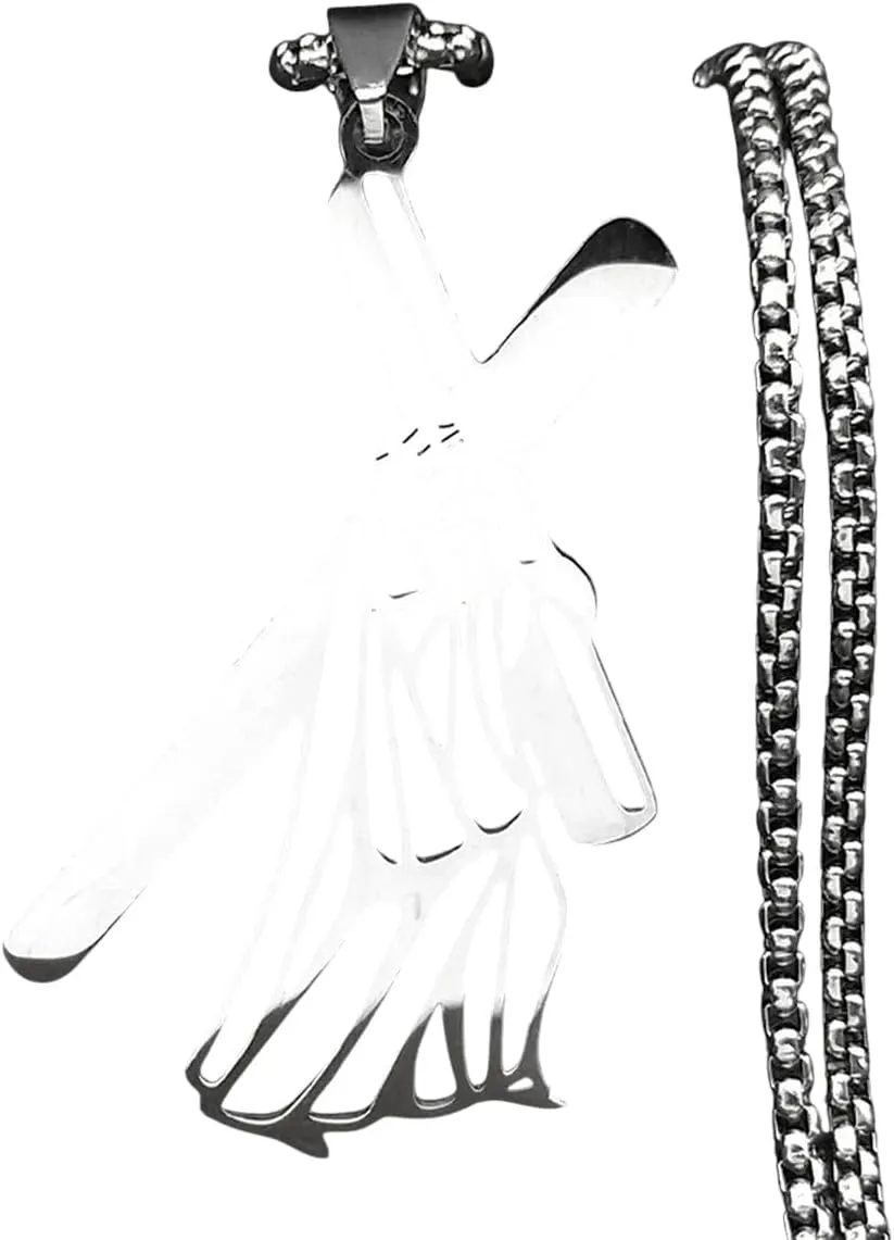 Hip Hop Catholic Jesus Cross Pendant Necklace For Women Men Stainless Steel Gold Silver Color Crucifix Chain Necklaces Jewelry