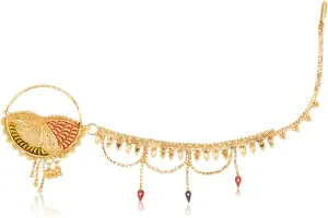 Indian Wedding Nose Ring with Long Pin  Modern & Traditional Jewelry for Women