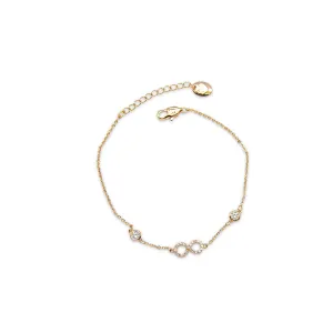Infinity Cubic Zirconia Bracelet