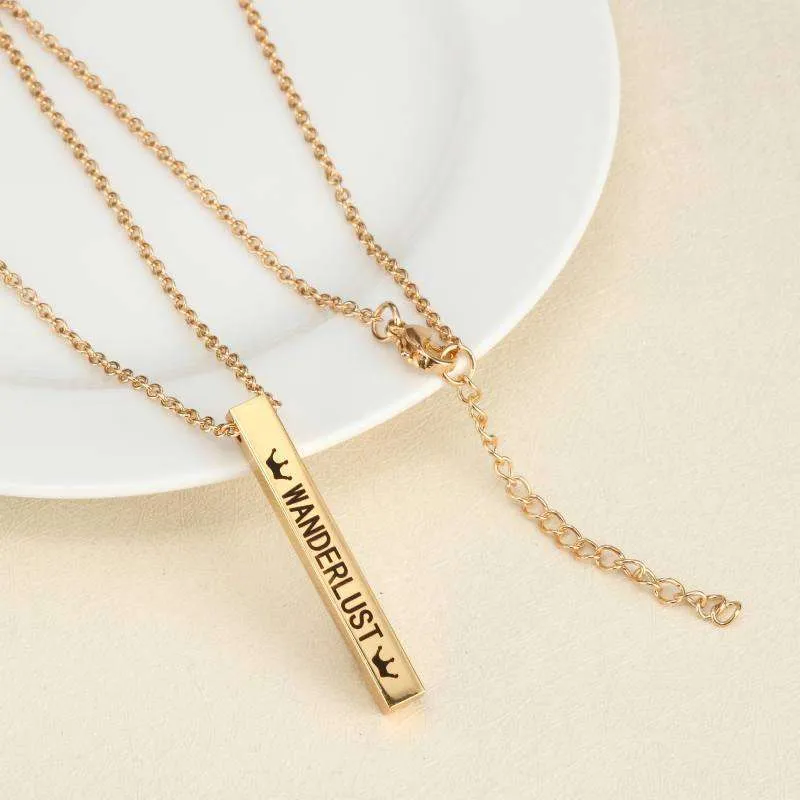 Inspirational  Pendant Necklace